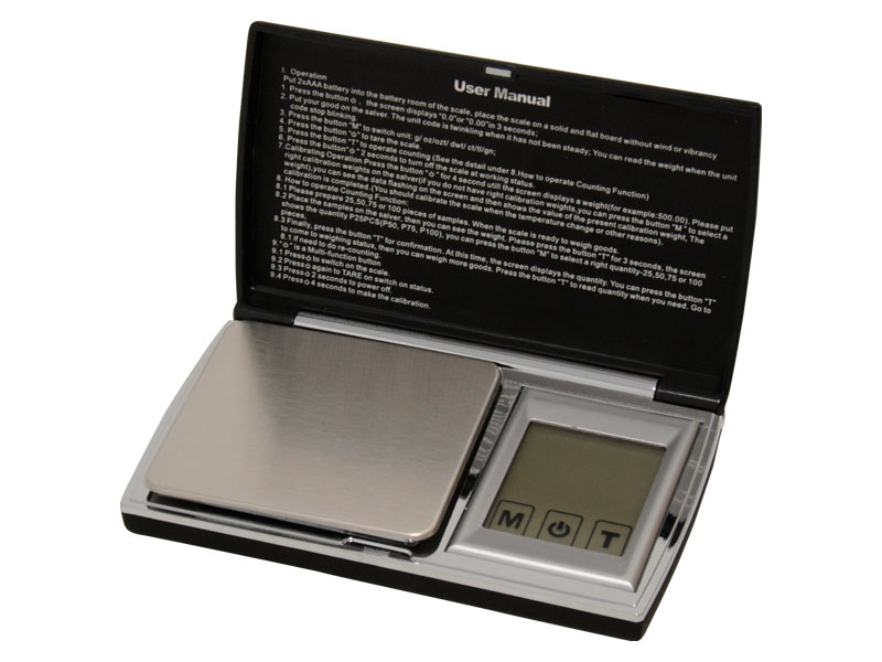 Pocket balance 100g/0.01g
Pocket balance 100g/0.0