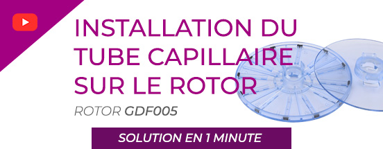 Tube capillaire et rotor pour microhématocrite