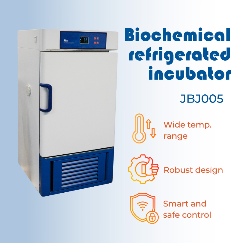 🧊 Auxilab introduces the new JBJ005 Refrigerated Incubator