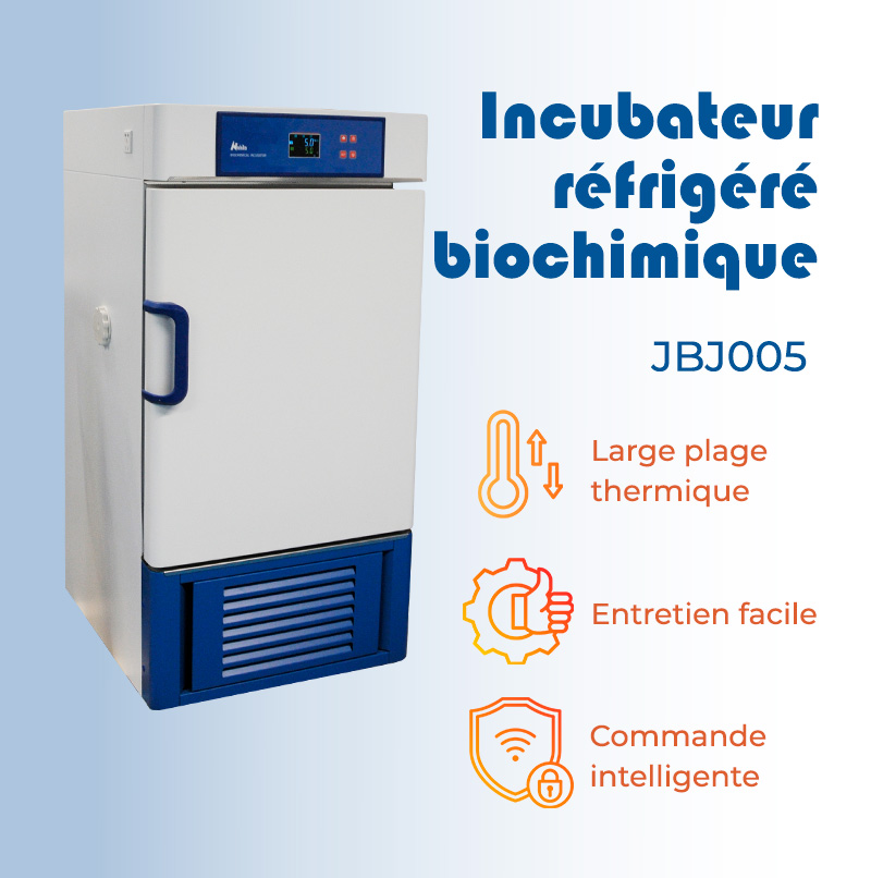 🧊 Auxilab présente la nouvelle étuve réfrigérée JBJ005