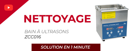 Nettoyage total dans votre laboratoire ? Découvrez le bain à ultrasons Nahita Blue ZCC016 🔍