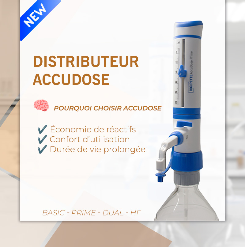 🧪 Nouvelle gamme de distributeurs AccuDose