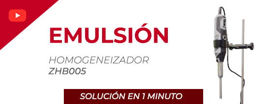 ¿Agua y aceite juntos? 😱 Emulsión perfecta con el homogeneizador Nahita ZHB005