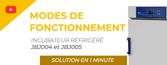 Modes de fonctionnement du compresseur dans les incubateurs réfrigérés JBJ004 et JBJ005
