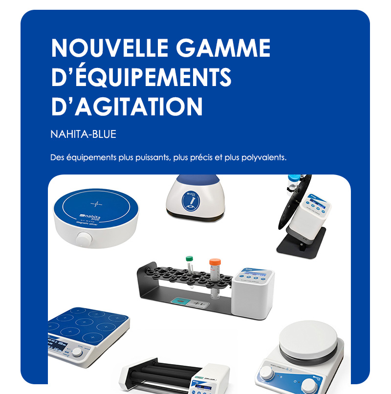 Nouvelle Gamme d’Agitateurs Nahita-Blue 