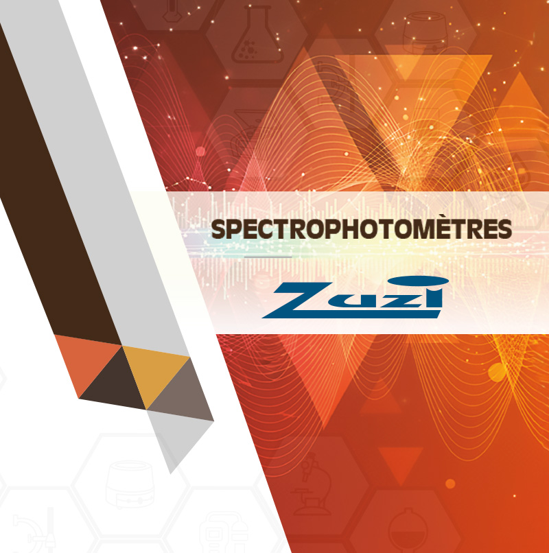 Nouveau catalogue des spectrophotomètres ZUZI