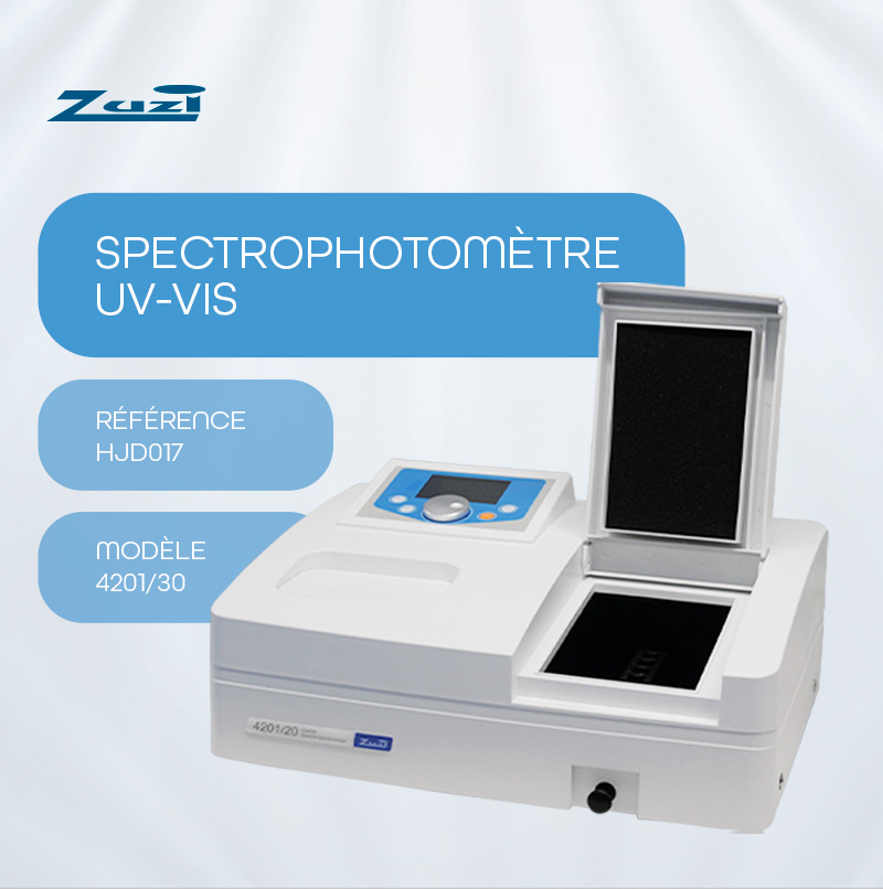 🔬 Auxilab présente le nouveau spectrophotomètre UV/Vis HJD017 pour l’éducation