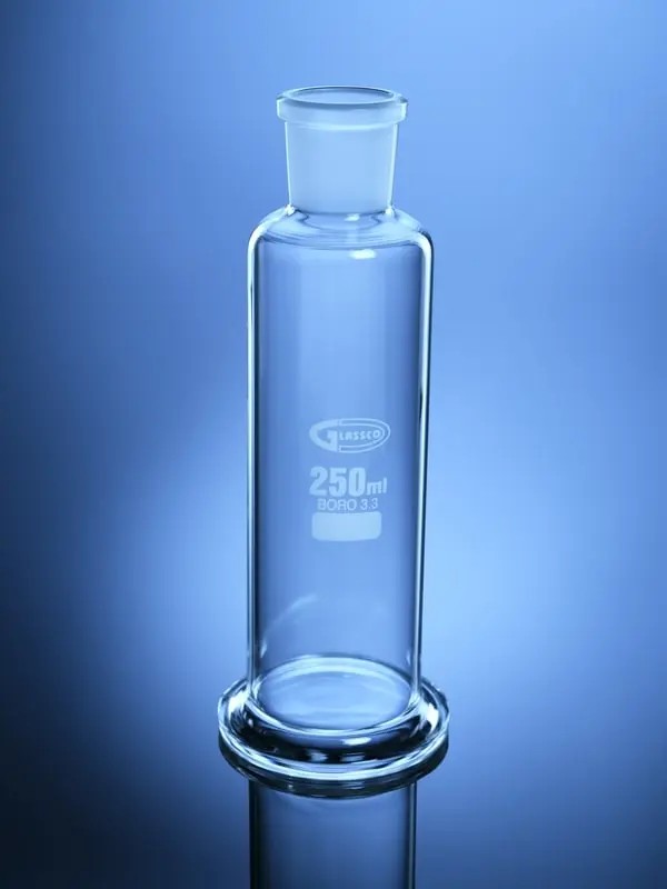 FLACON LAVEUR DE GAZ, 500ML, 29/32 GLASSCO