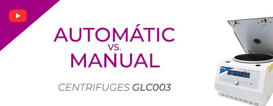 ➡️ Automatic or manual: Which mode should you choose for your GLC003 centrifuge?