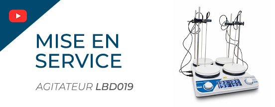 Comment préparer et démarrer l’agitateur multiplate LBD019 en quelques secondes