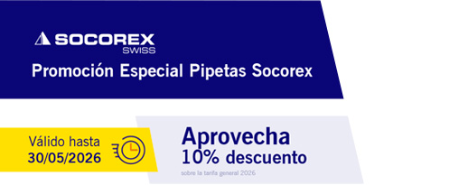 🎯 Promoción especial en pipetas Acura® de Socorex