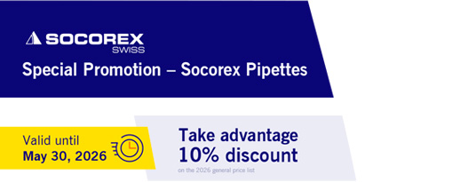 🎯 Special Promotion on Acura® Pipettes from Socorex