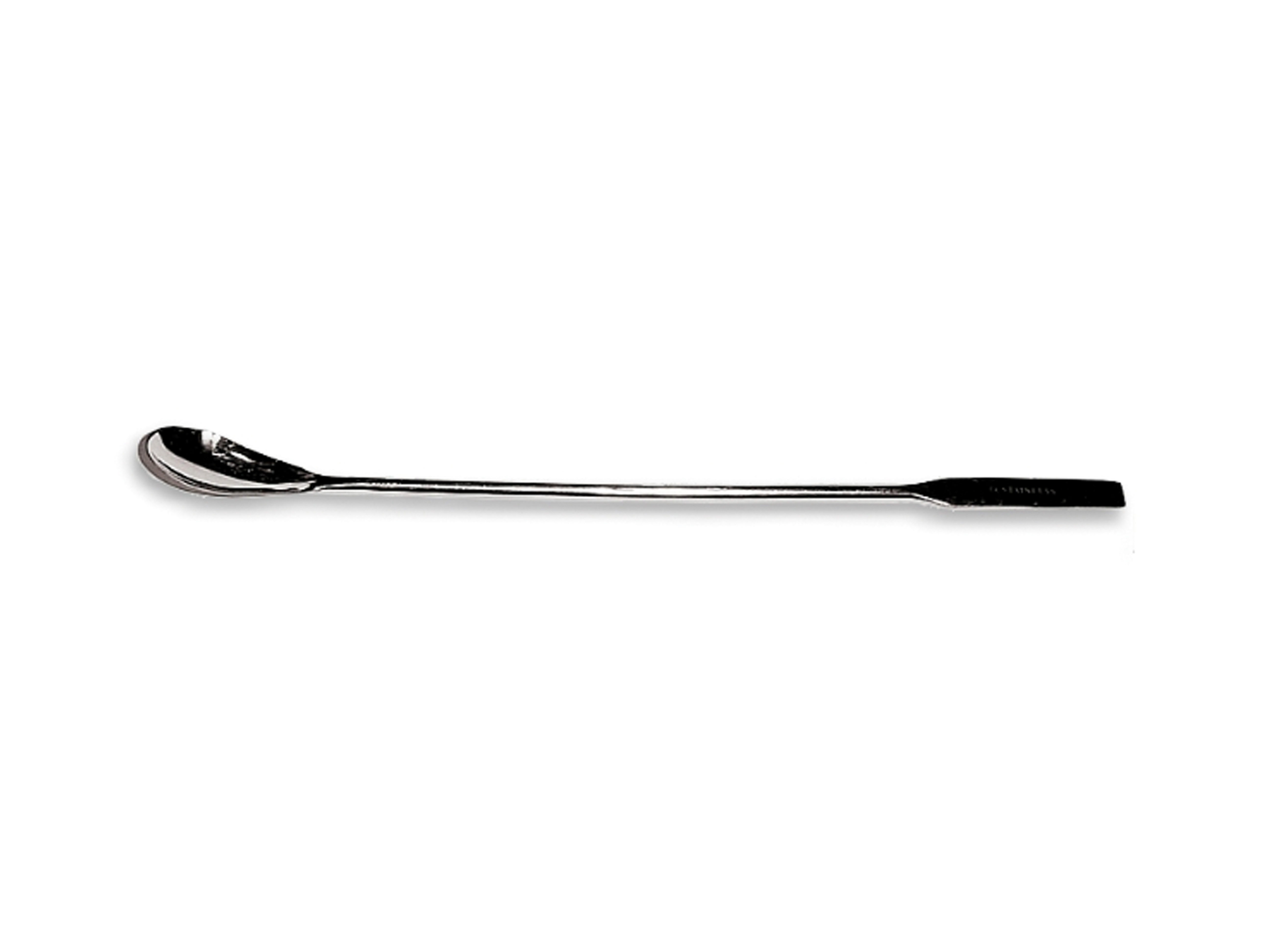Spatule avec cuillère, pour analyse 235mm