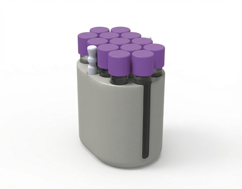Porte-tube 8/10mLx52 pour verre GNP037