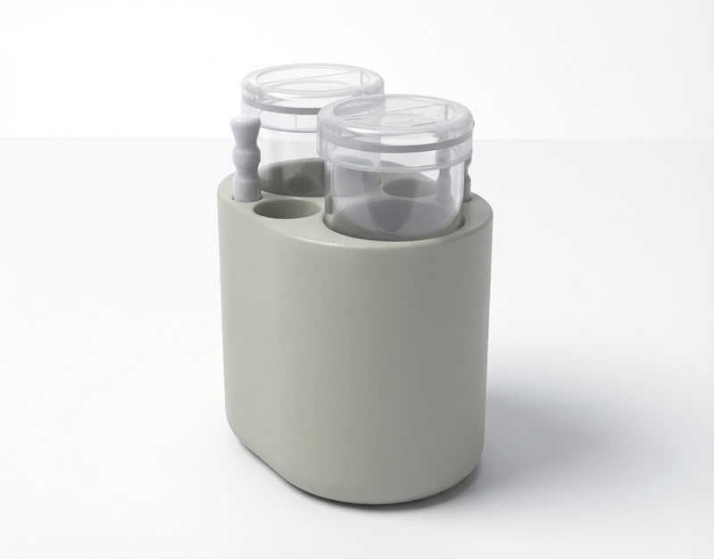 Porte-tube 100mLx8 pour verre GNP037