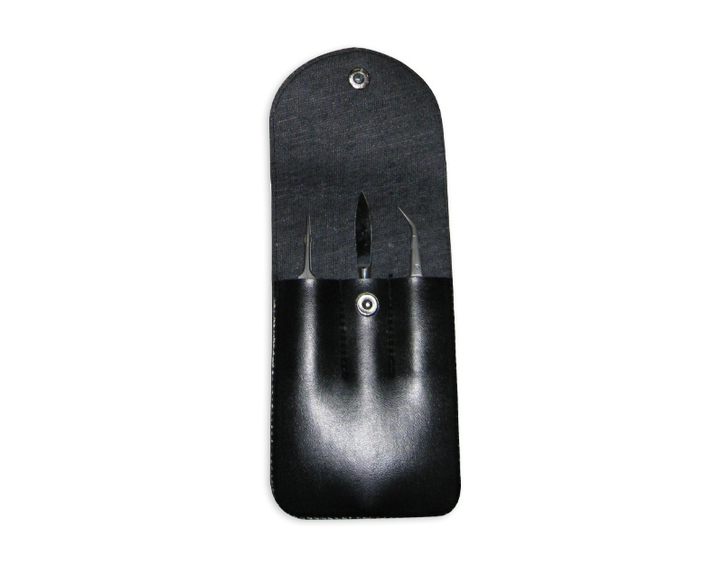 estuche disección vacío, 3 piezas