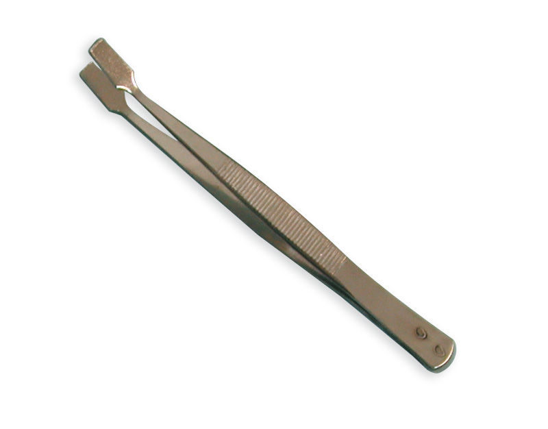 Pinces pointes planes p/porteobjets