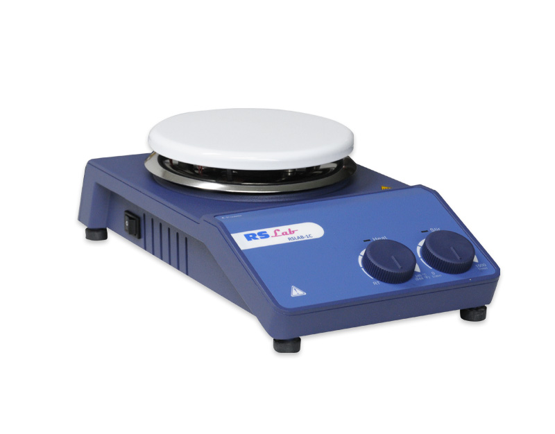 Agitateur analogique chauffant RSLAB-1C, inox