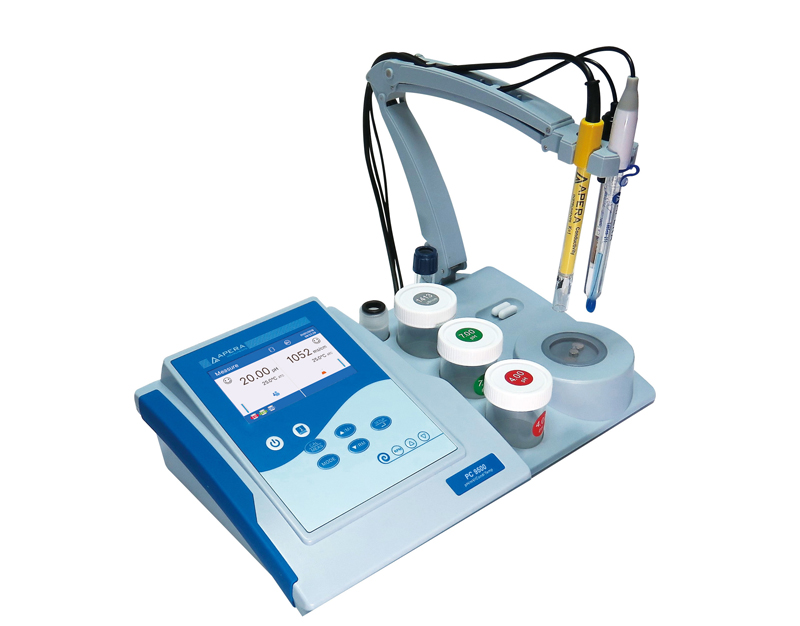 Multiparameter meter (ph/cond) with stirrer, PC9500