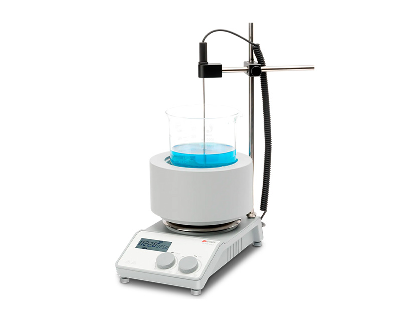 Agitateur numérique avec chauffe ballon p/ bechers 1000 mL