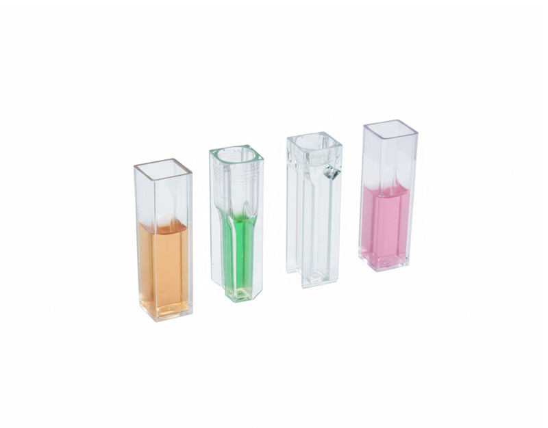 4-clear faces macro cuvettes PS (100 pcs)