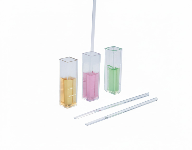 Macro cuvettes 4 clear faces PMMA UV (100 pcs)