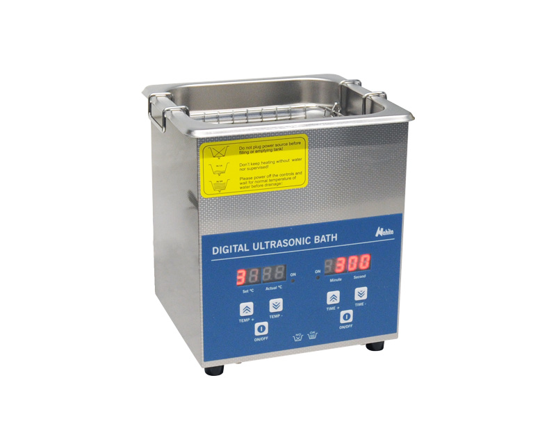 Bain à ultrasons numérique 2.0L avec chauffage