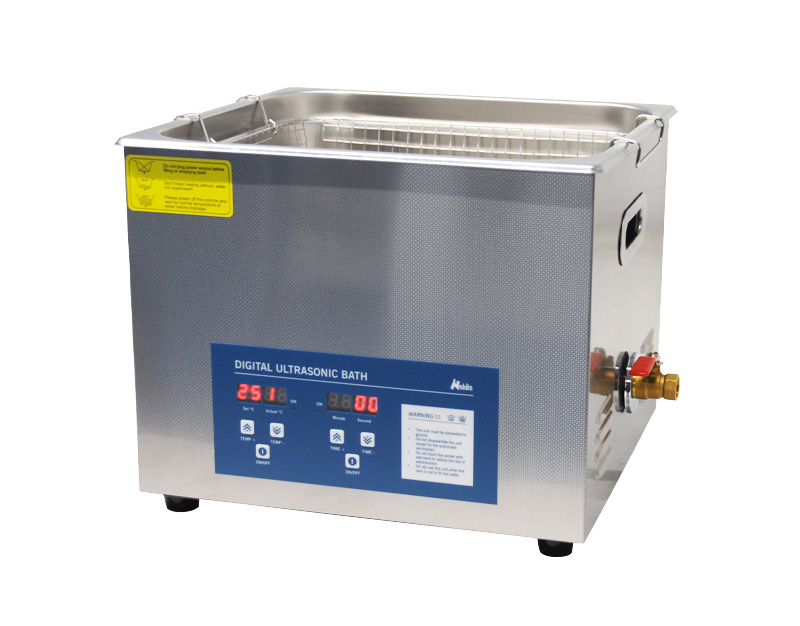Bain à ultrasons numérique 15L avec chauffage