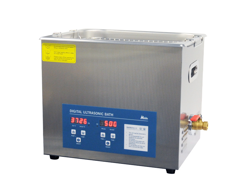 Bain à ultrasons numérique 10L avec chauffage