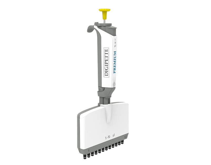 Pipette multicanaux DIGIPETTE Premium, 12 canaux, 5-50 µl