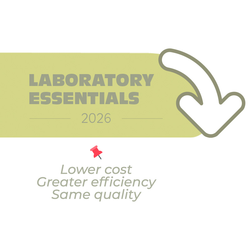 🧪 The new Laboratory Essentials 2026 brochure is here