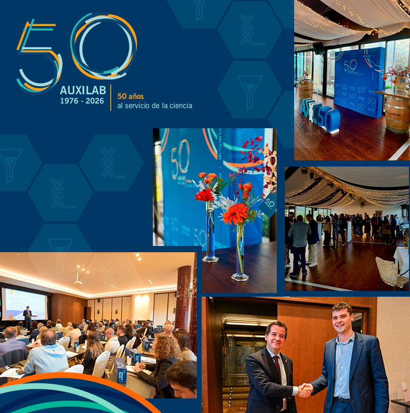 50 Years of Auxilab. Thank you for being part of this journey ❤️