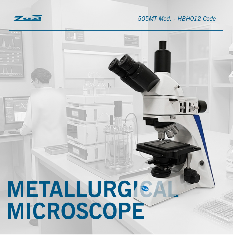 Metallographic Microscope 505MT. Precision, detail and versatility in a single device