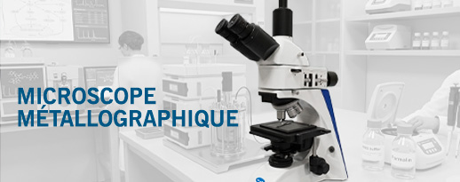 Microscope métallographique 505MT. Précision, détail et polyvalence dans un seul appareil