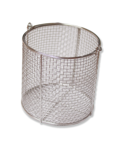 Round basket 150 mm, stainless steel