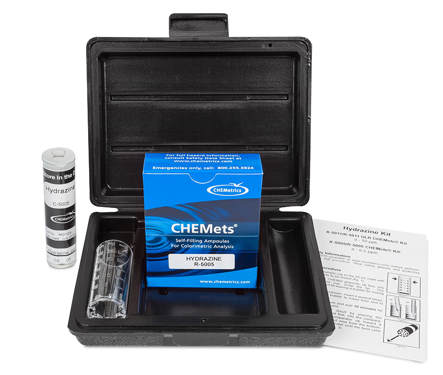 Kit Hidracina, 0-0,5 ppm