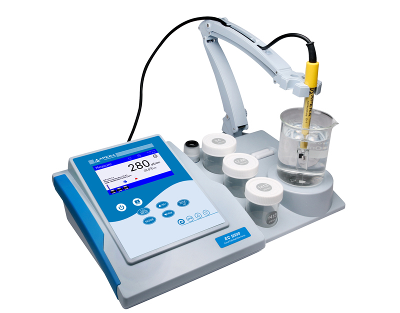 Conductimètre de laboratoire avec agitation, EC9500