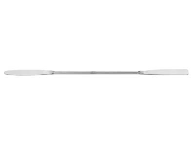 Micro double spatula 140 mm, 7 mm width