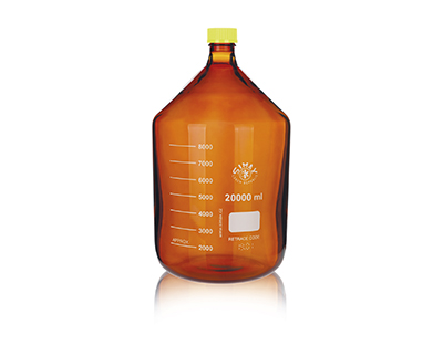 Flacon ISO Simax BRUN  c+b jaune 20l