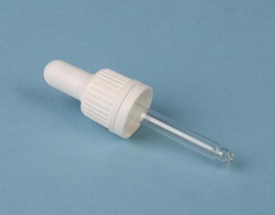 Dropping stopper DIN18, f/bottles 15 mL