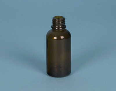 Bottle thread DIN18 amber, 30 mL