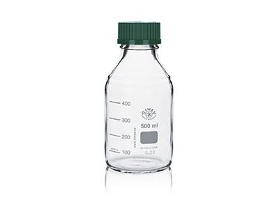 FRASCO ISO TAPON+ANILLO VERDE 500ML, SIMAX