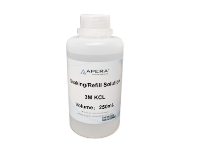 Solución de almacenamiento/relleno de electrodos KCl 3M, 250 ml