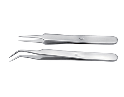 Pince spéciale, pointes très fines polies L.120mm