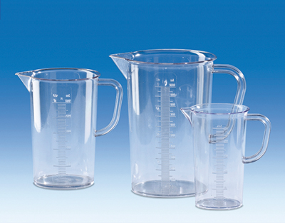 Jarra graduada, VITLAB, SAN, 500 ml