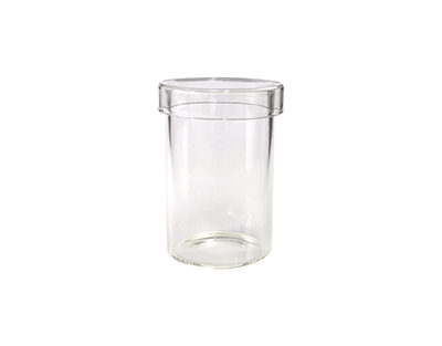 Cristalizador cilíndrico con tapa, 60x100 mm