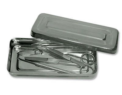 Boîte dissection inox