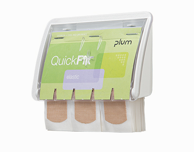 Dispensador de tiritas trasparente