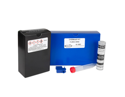 Amines aliphatiques, 0-1 ppm. Kit CHEMets