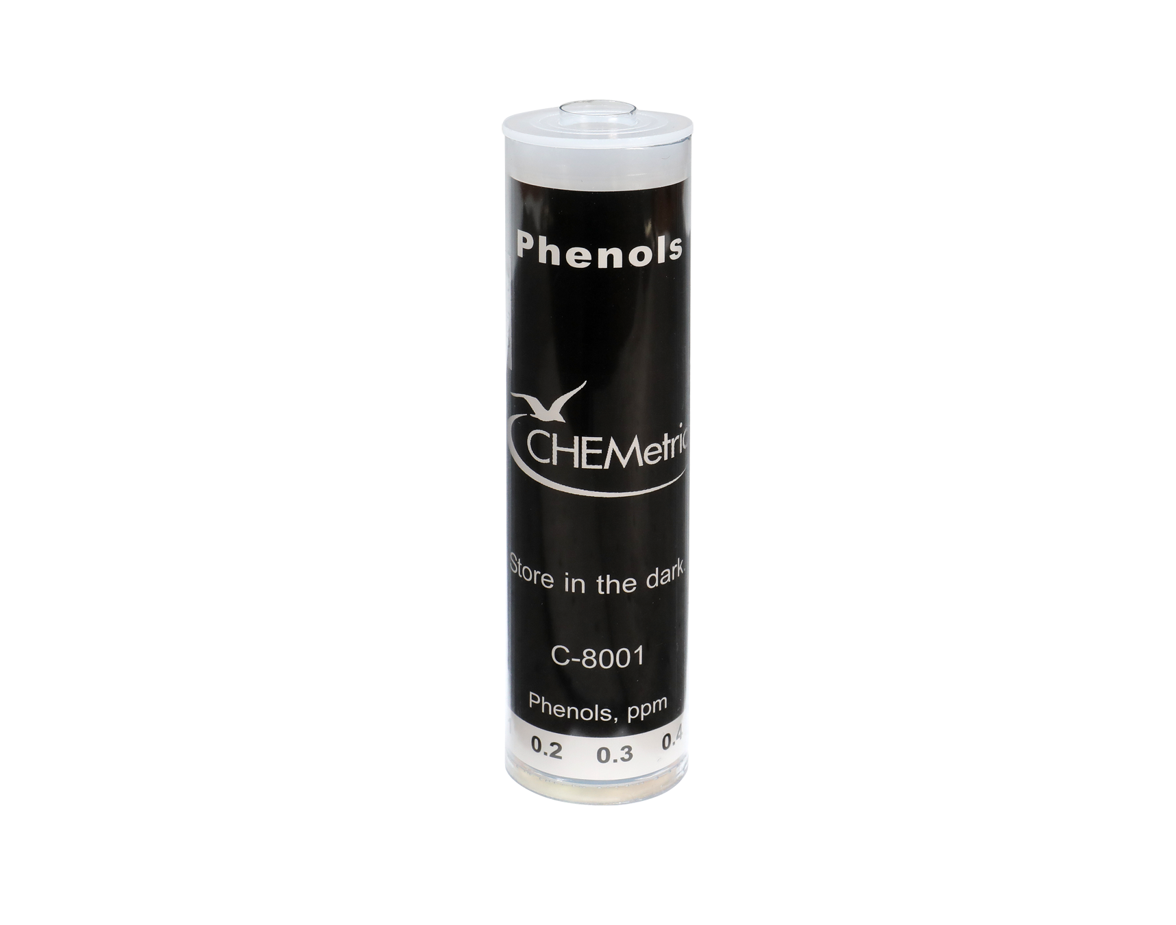 Comparateur de phénols 0-1 ppm.